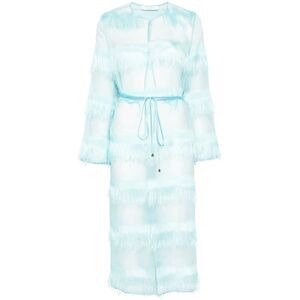 De Santis Blue Coats - Single Breasted Coats Women